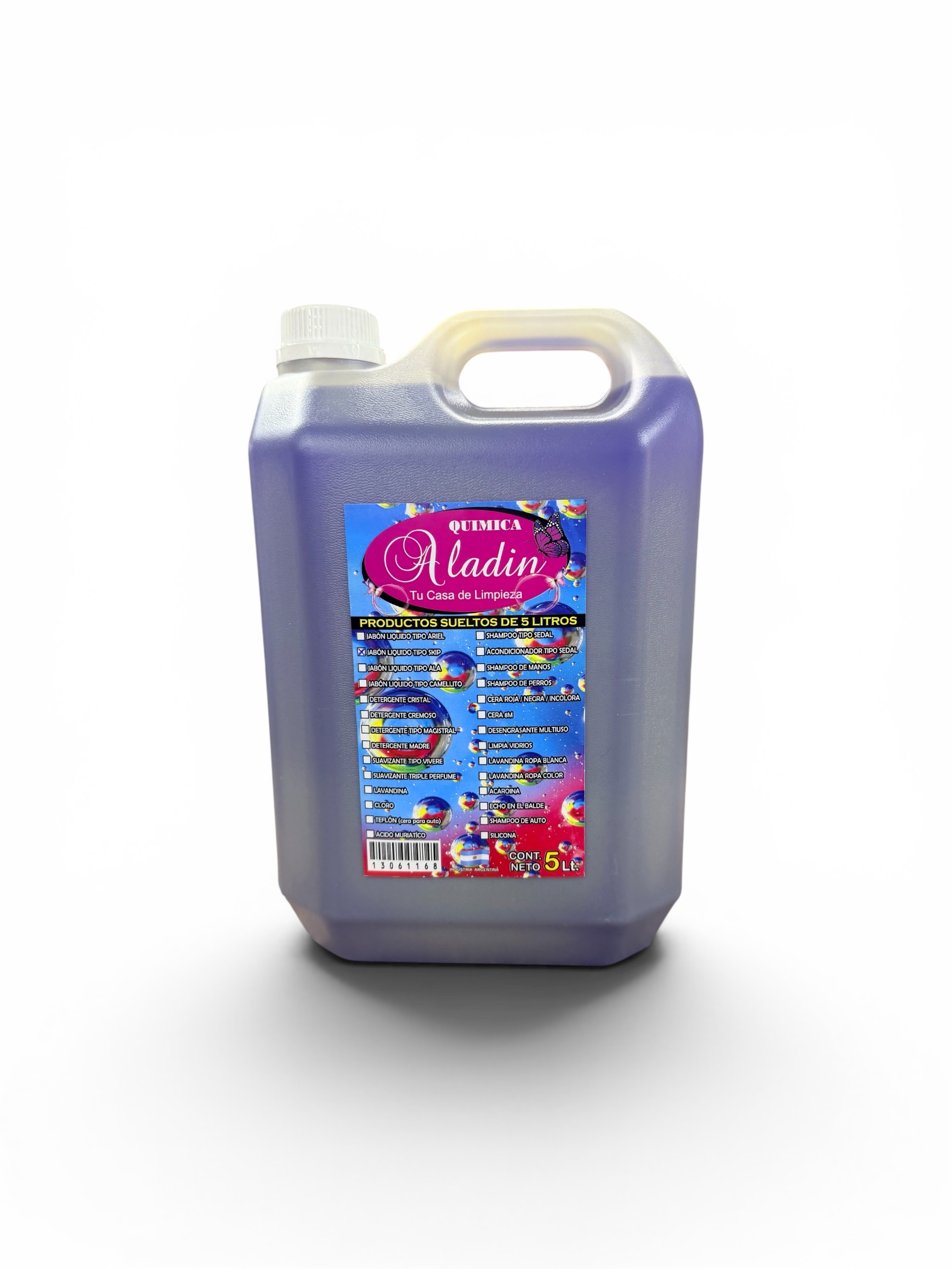 JABON LIQUIDO TIPO SKIP X5L