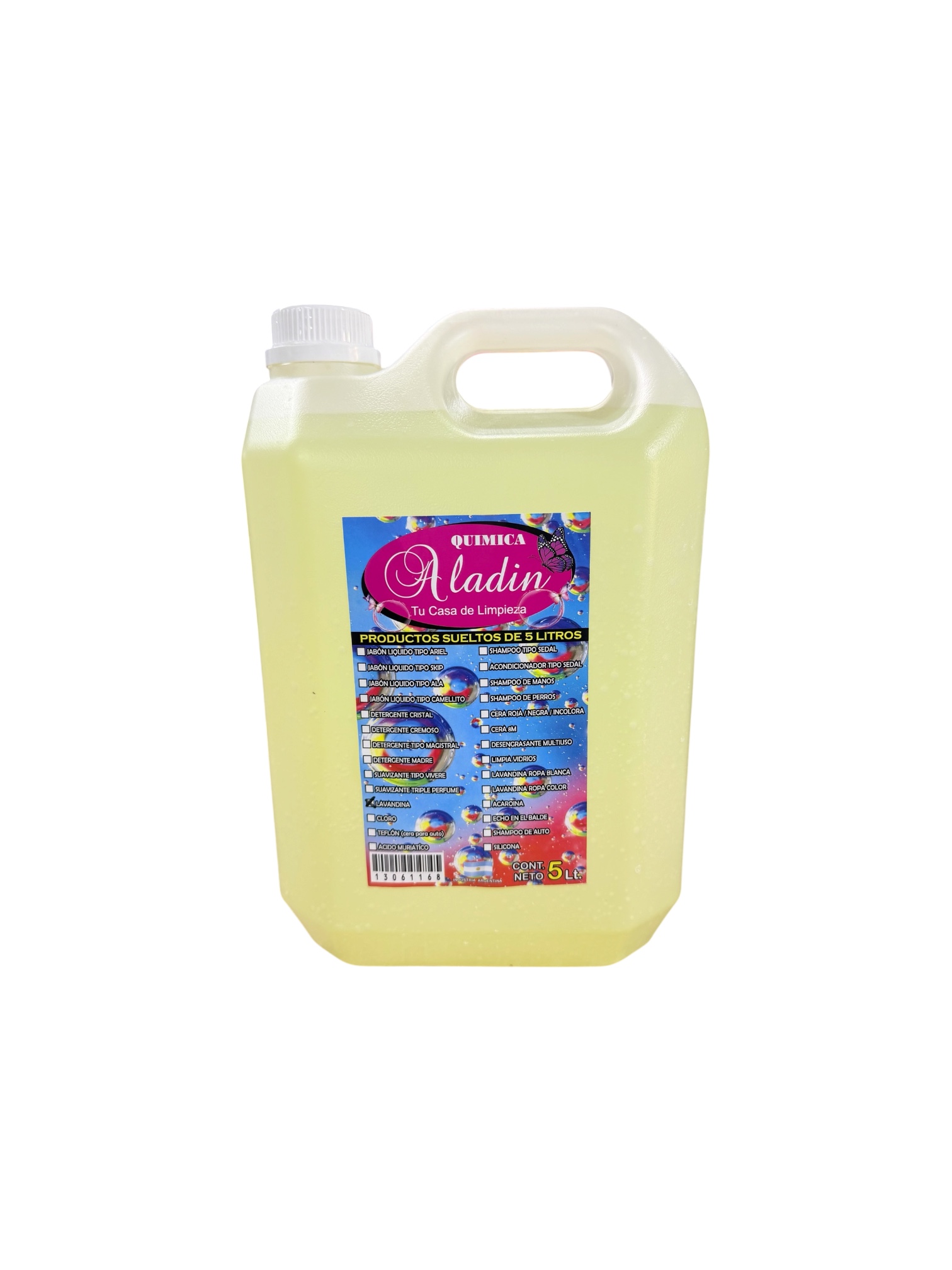 BIDON DE LAVANDINA X 5 L