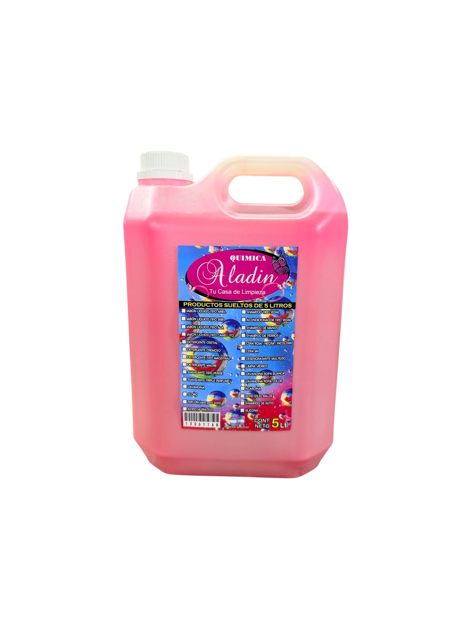 BIDON DE JABON TIPO QUERUBIN X5L