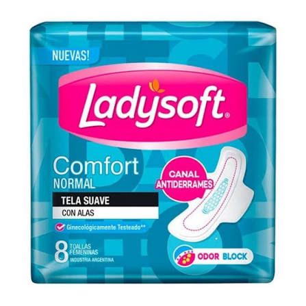 TOALLAS LADYSOFT COMFORT SOFT