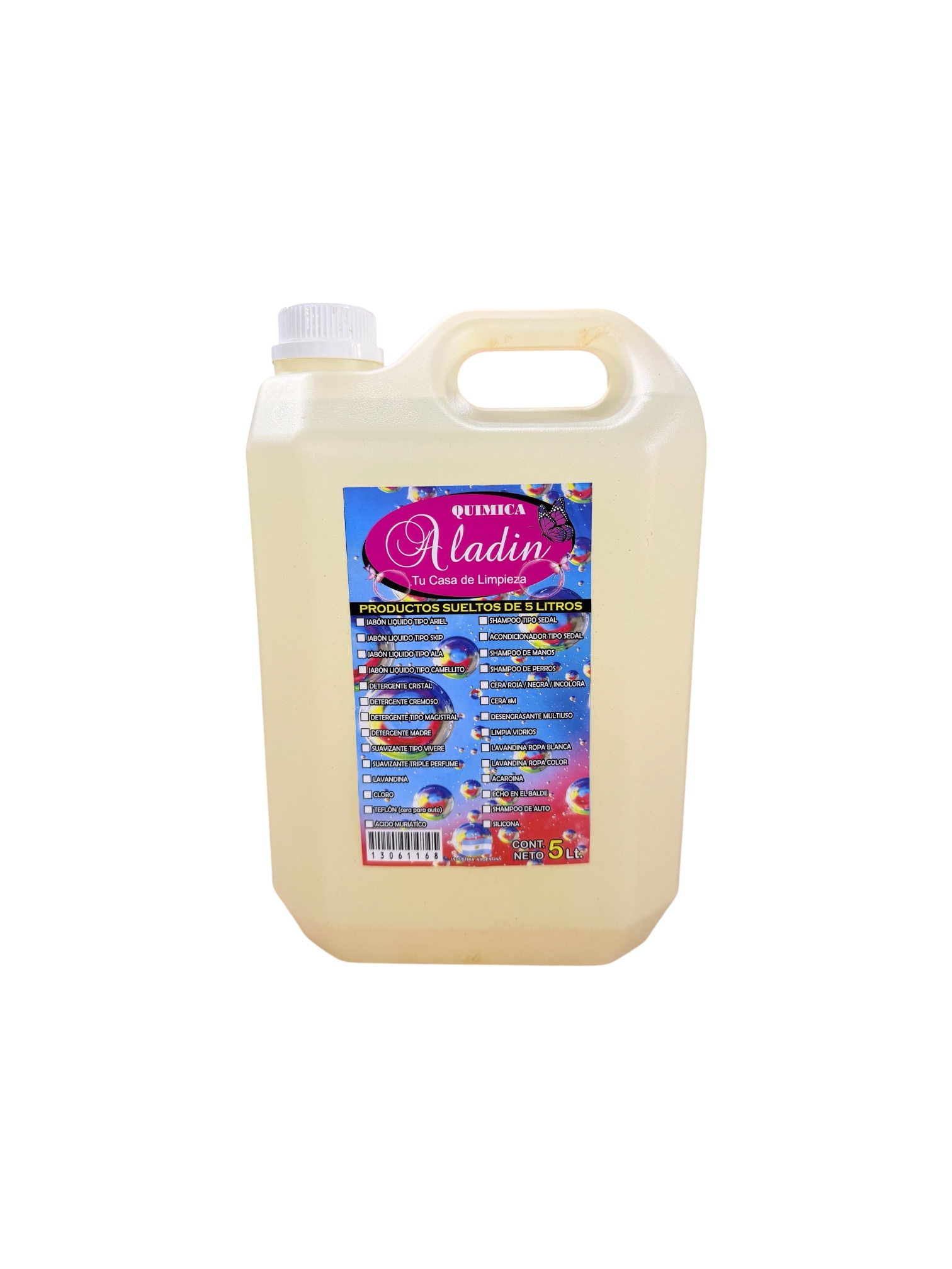 LAVANDINA EN GEL X5LTS